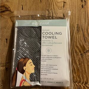 Gray Instant Cooling Towel